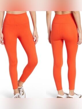 Carbon 38 Women's Orange Leggings